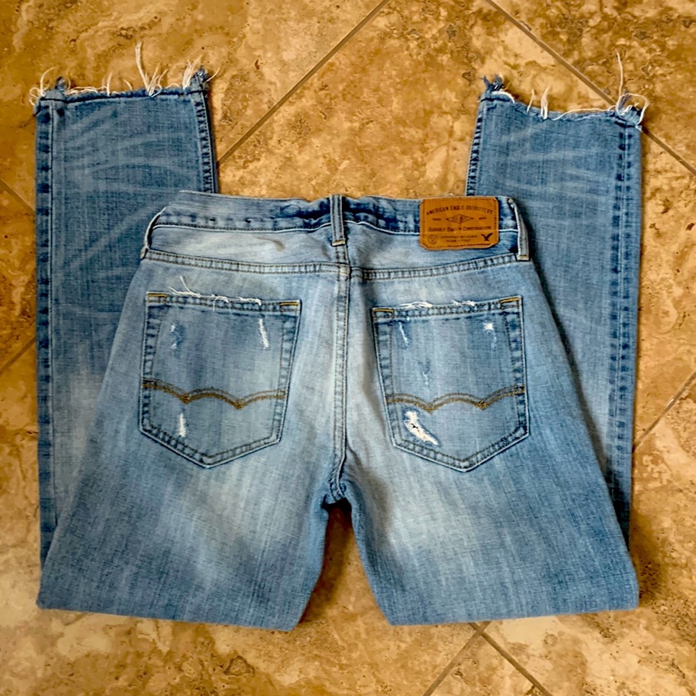 American Eagle Outfitters Distressed Denim Jeans SZ 29/30